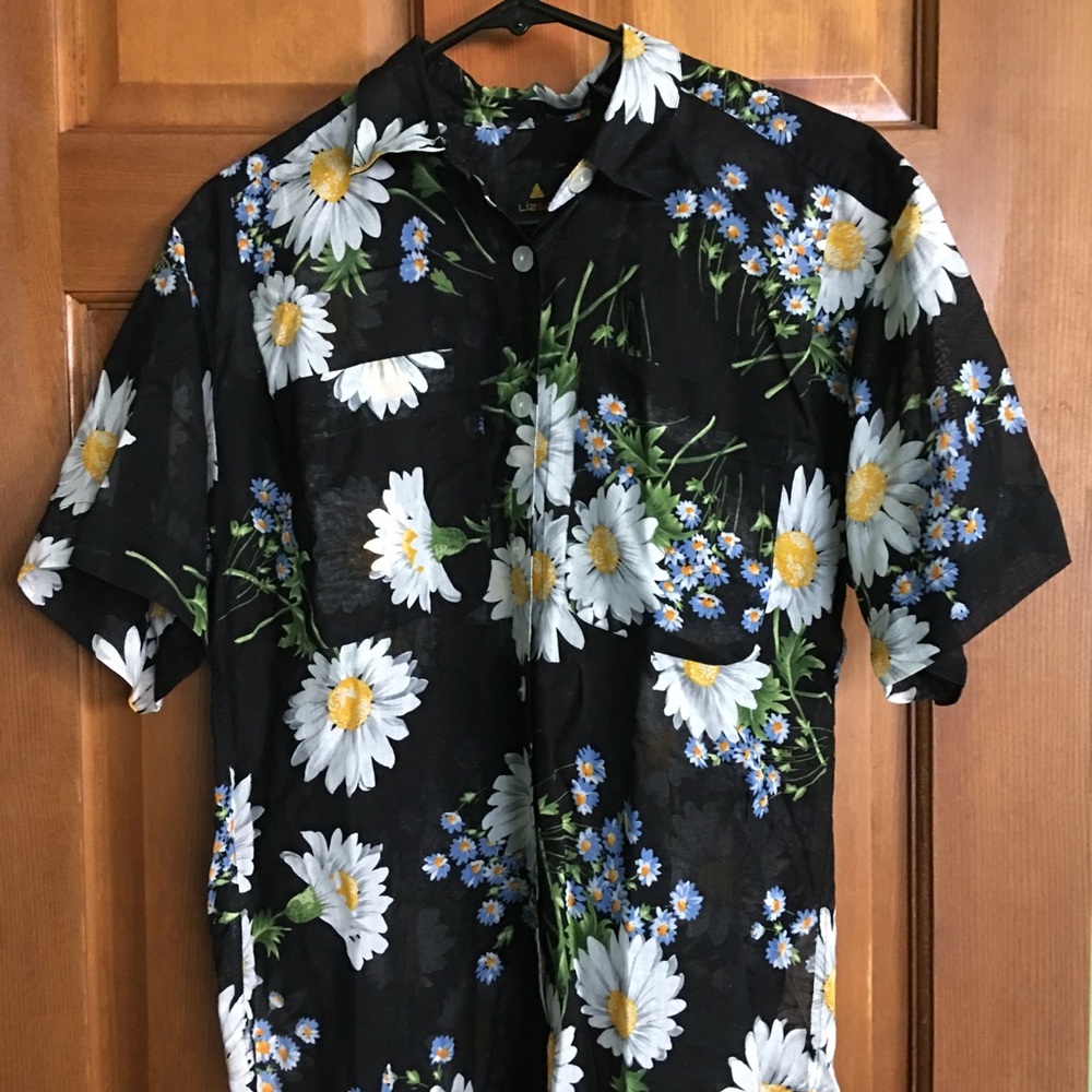 Liz Claiborne sheer blouse